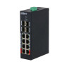 Dahua DH-HS4412-8ET-96 - Switch PoE Industrial L2 de 8 | APLIUM