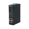 Switch PoE Industrial L2 de 4 puertos