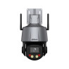 Domo PTZ WiFi 4MP con disuasión activa y Smart Dual Light