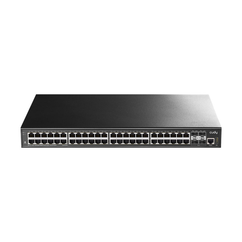 Switch Gigabit gestionable L3 de 48 puertos con 4 ranuras SFP 10G