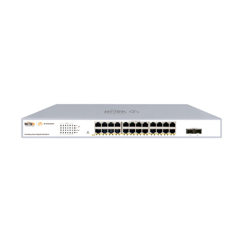 Switch PoE gestionado en la nube de 24 puertos Gigabit