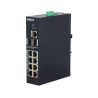 Switch PoE Industrial L2 de 10 puertos