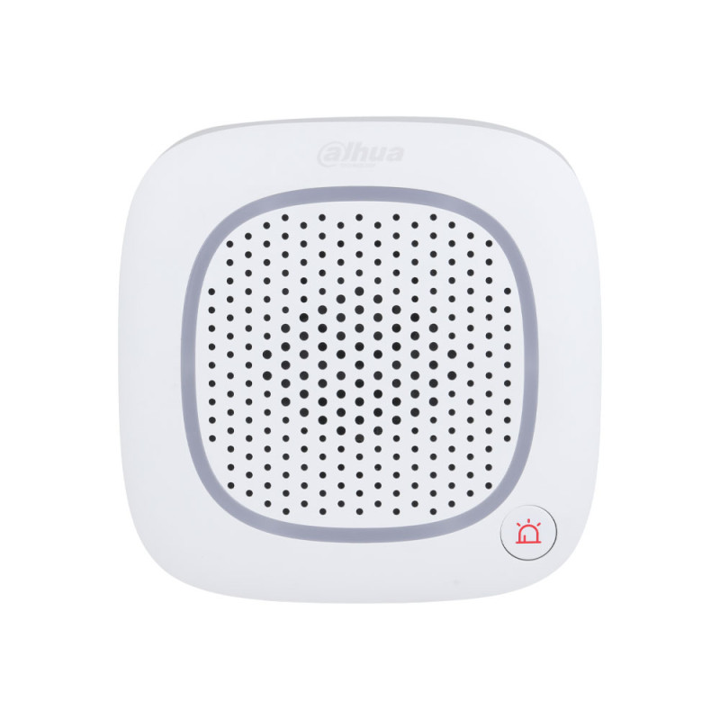Sirena vía radio Dahua con intercomunicador