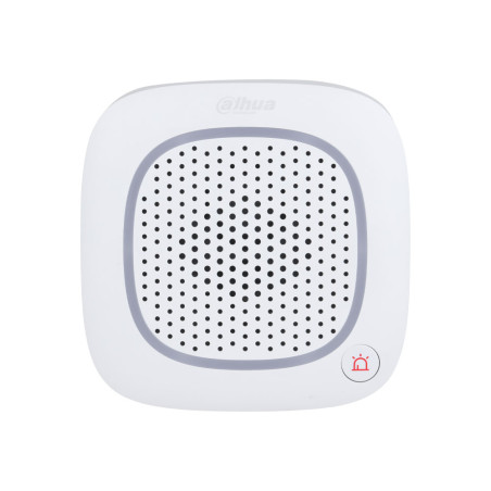 Sirena vía radio Dahua con intercomunicador