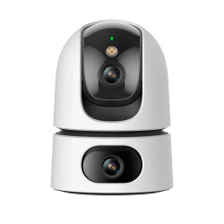 Domo WiFi IP con lente dual 3MP y PAN/TILT