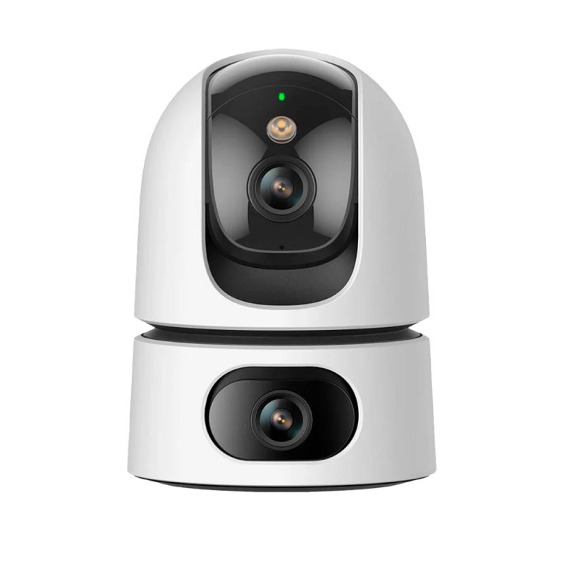 Domo WiFi IP con lente dual 3MP y PAN/TILT