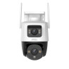 Domo WiFi IP con lente dual 5MP y PAN/TILT