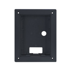 Caja de empotrar negra para videoportero