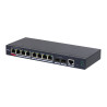 Switch Dahua de 10 puertos Gigabit con 8 PoE