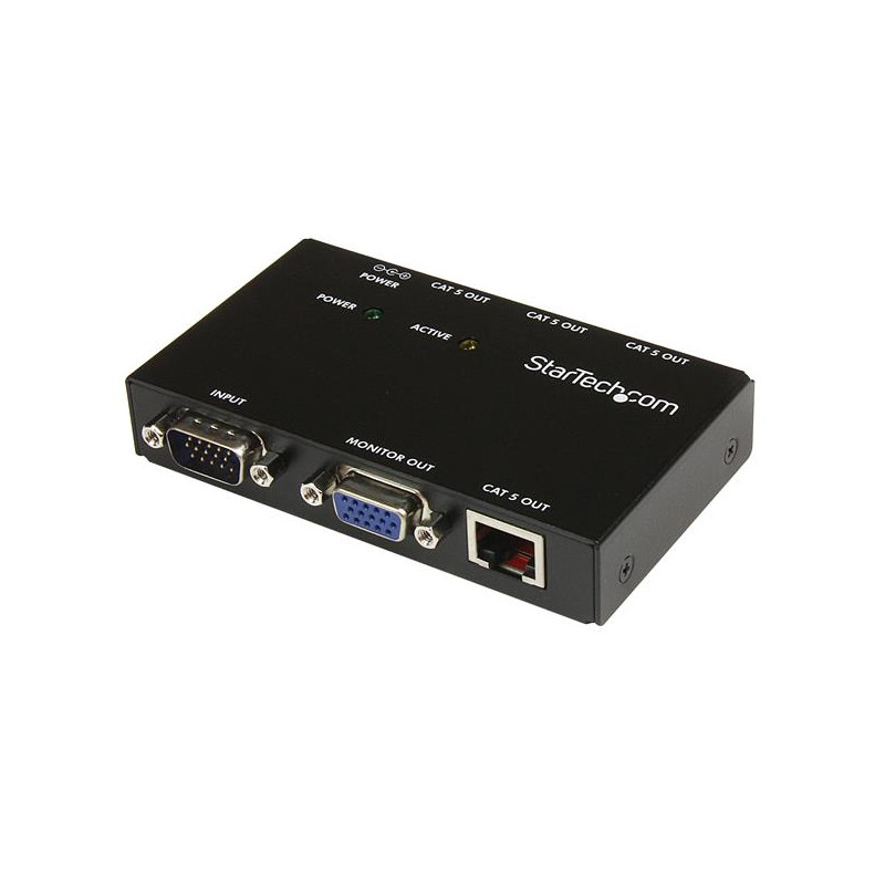 4 Port VGA Video Extender over Cat 5