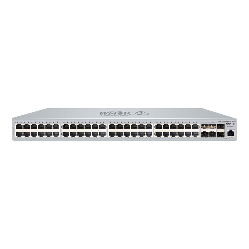 Switch PoE+ gestionable L3 de 48 puertos Gigabit