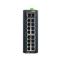 Switch PoE gestionable L2 de 16 PoE+ Gigabit + 2 SFP 2,5G