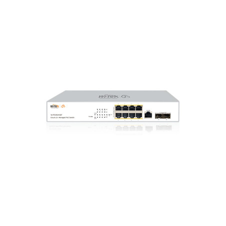 Switch L2+ gestionable en la nube de 8 puertos PoE Gigabit