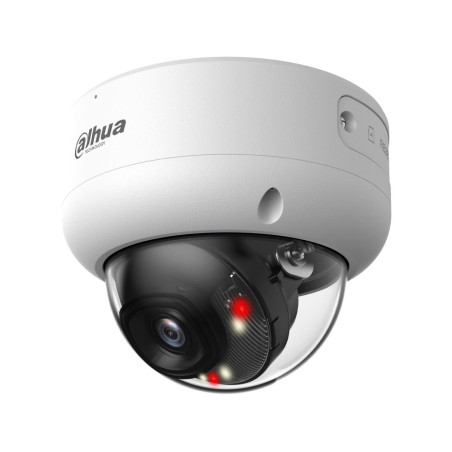 Domo IP 8MP con Smart Dual Light para exterior