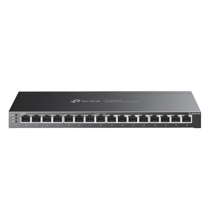 Switch L2+ Gigabit de 16 puertos con 8 PoE+