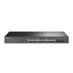 Switch L2 Gigabit con 24 puertos RJ45 y 4 SFP