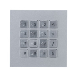 Módulo de teclado mecánico para videoportero modular