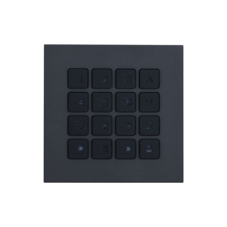 Módulo de teclado mecánico para videoportero modular