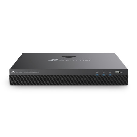 NVR IP 8MP de 16 canales con analítica inteligente