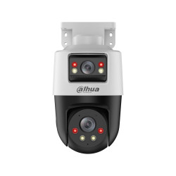 Domo IP Pan Tilt X-Spans Dahua WizSense de 2MP+2MP con disuasión activ