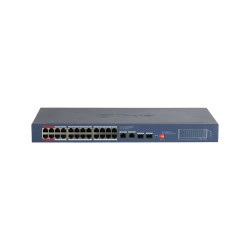 Switch gestionable Smart PoE Gigabit Dahua de 28 puertos