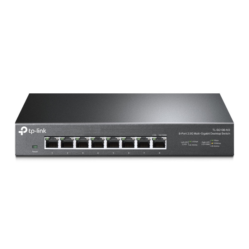 Switch no gestionable 2,5G TP-Link LiteWave de 8 puertos