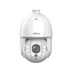 Domo IP PTZ WizSense Dahua de 2MP, zoom óptico 32X y disuasión activa