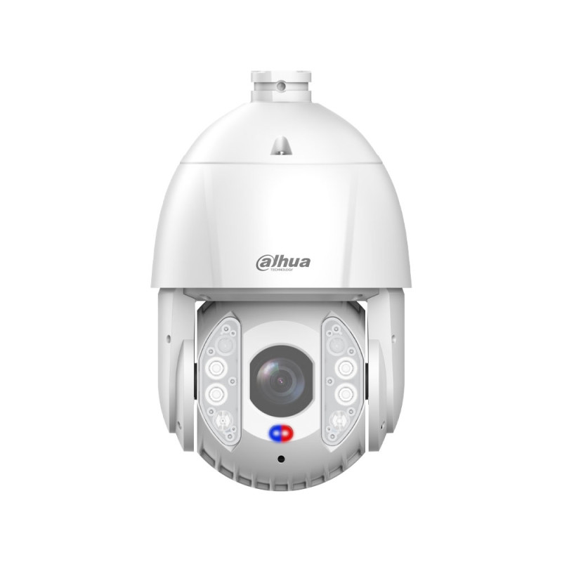 Domo IP PTZ WizSense Dahua de 2MP, zoom óptico 32X y disuasión activa