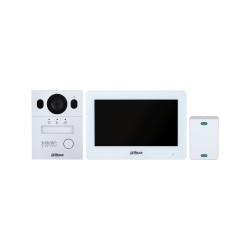 Kit de videoportero híbrido de 2 hilos Dahua KTX01