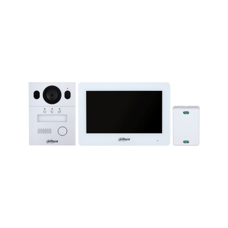 Kit de videoportero híbrido de 2 hilos Dahua KTX01