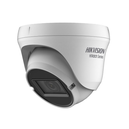Domo fijo HDTVI Serie HiWatchT de HIKVISION® con iluminación Smart IR