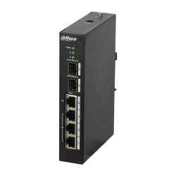 Switch PoE (máximo 120W) gestionable L2 de gama industrial con 3 puert