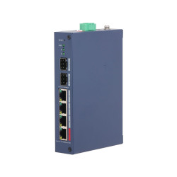 Switch PoE gestionado endurecido Dahua de 6 puertos con 90W