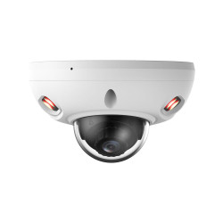 Domo IP Dahua WizSense Smart Dual Light de 2MP con óptica fija de 2,8
