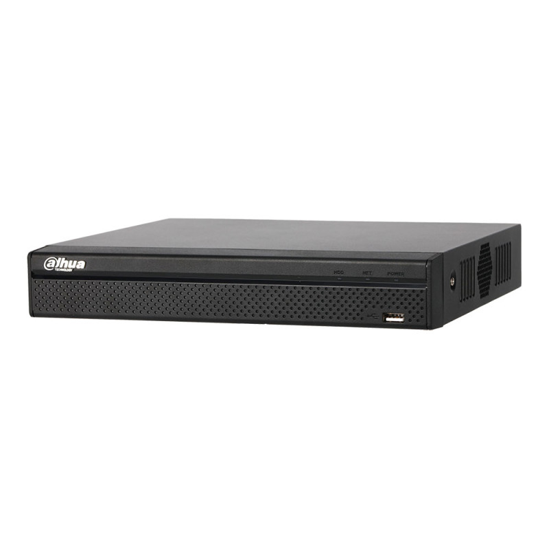 NVR IP de 8 canales 4K/8MP con switch PoE/PoE+