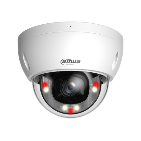 Domo IP Dahua WizSense 2 de 6MP con Smart Dual Light y óptica fija de