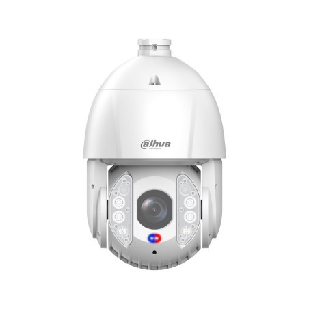 Domo PTZ IP Dahua WizSense TiOC de 4MP con Smart Dual Light y zoom ópt