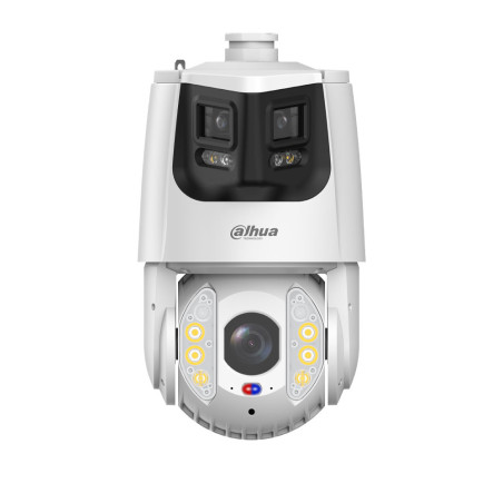 Domo PTZ IP multisensor Dahua X-Spans de 8+4MP con Smart Dual Light y