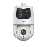 Domo PTZ IP multisensor Dahua X-Spans de 8+4MP con Smart Dual Light y
