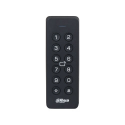 Lector de tarjetas IC con teclado Dahua para control de accesos en ext