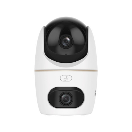 Domo IP Wi-Fi Dahua Wireless de 5MP con doble óptica para interior