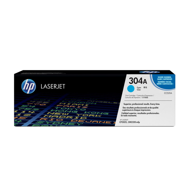 Toner Cartridge 304A Cyan W/ Colorsphere Toner Cyan | APLIUM