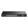 24 Ports GE PoE 30W+4 Ports 10G SF