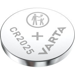 CR2025 - 170 mAh, 20mm