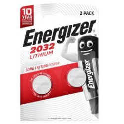 Blister 2 Pilas De Boton Modelo Cr 2032 Energizer E301021401 | APLIUM
