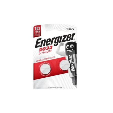 Blister 2 Pilas De Boton Modelo Cr 2032 Energizer E301021401 | APLIUM