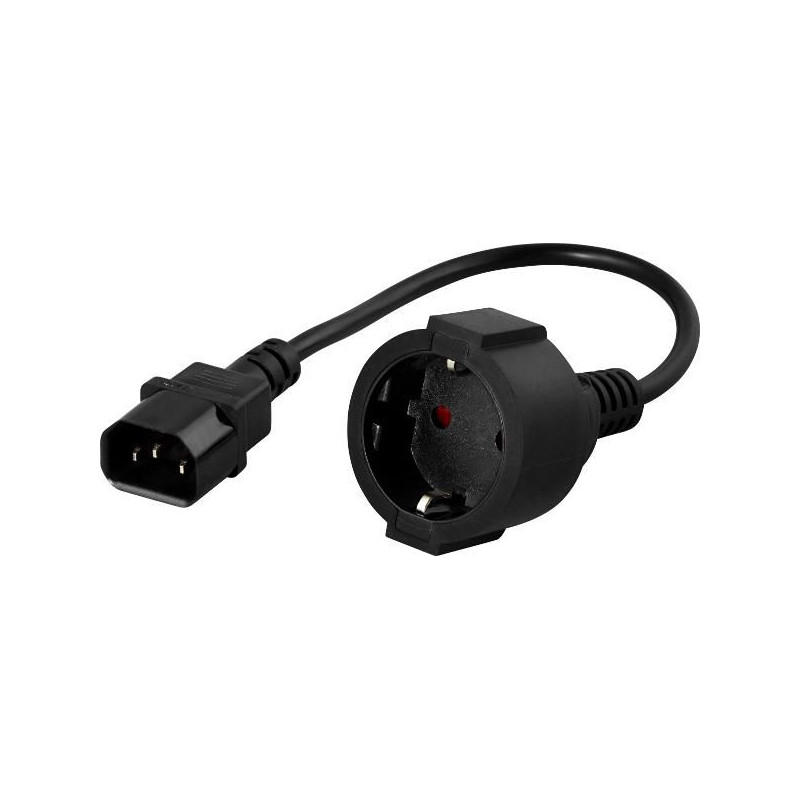 IEC C14 to Schuko converter | APLIUM