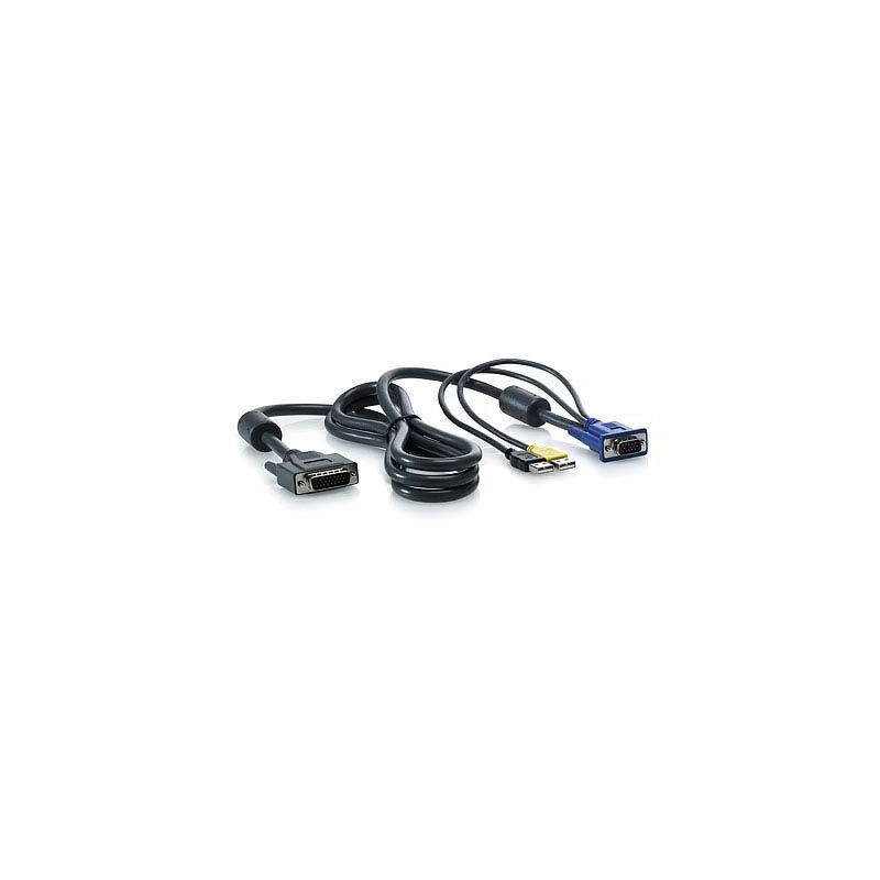 1x4 KVM Console 6ft USB Cable