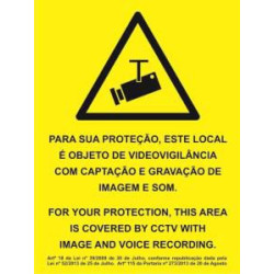 150X200 CCTV SIGN