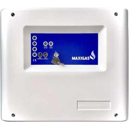 GAS DETECTION PANEL 2 ZONES